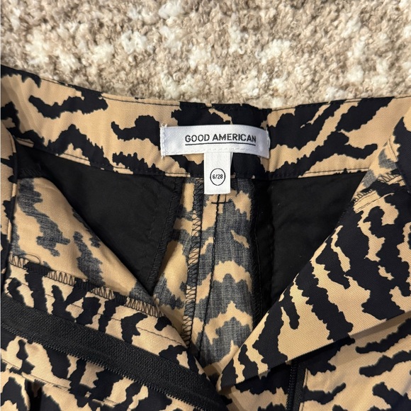 Good American Zebra Print Women's Shorts - Picture 2 of 2
